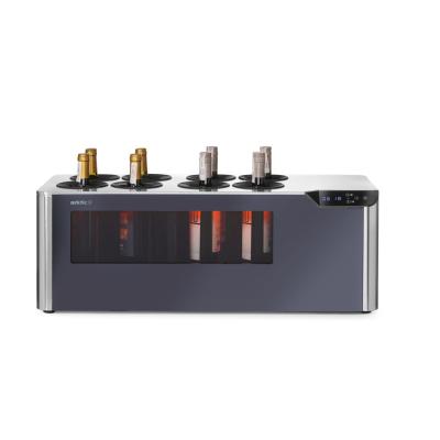 Pultová chladnička na víno dvouzónová, Cellar, Arktic, Černá, 230V/60W, 800x350x(H)293mm | 237380